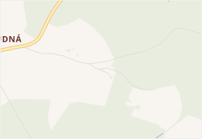 Bludná v obci Boží Dar - mapa ulice