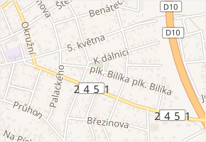 Jana Opletala v obci Brandýs nad Labem-Stará Boleslav - mapa ulice