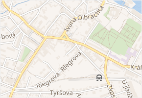 Slepá v obci Brandýs nad Labem-Stará Boleslav - mapa ulice