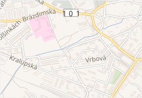 Zahradnická v obci Brandýs nad Labem-Stará Boleslav - mapa ulice