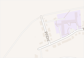 Příční v obci Brankovice - mapa ulice