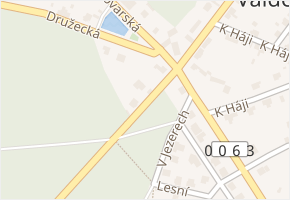 Bezděkovská v obci Braškov - mapa ulice