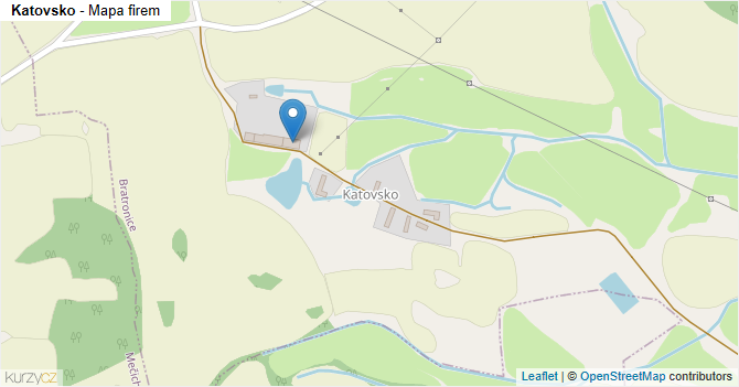 Katovsko - mapa firem