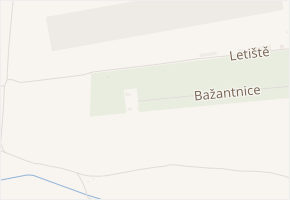 Bažantnice v obci Břeclav - mapa ulice