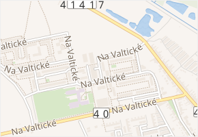Hájenka v obci Břeclav - mapa ulice