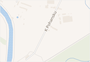 K Pohansku v obci Břeclav - mapa ulice