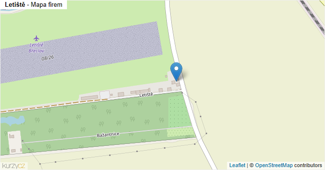 Letiště - mapa firem
