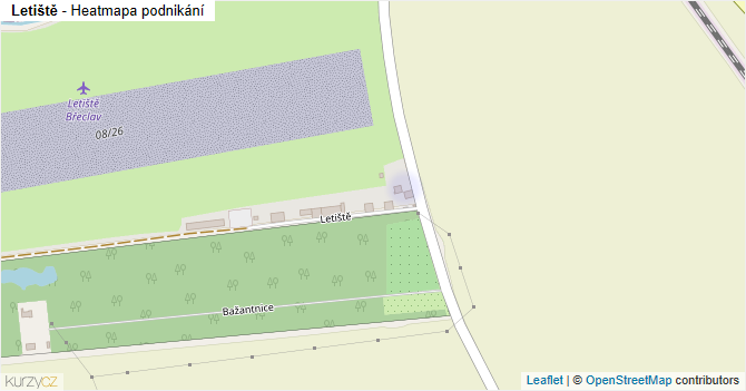 Letiště - mapa podnikání