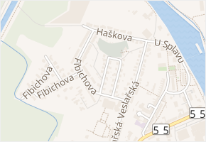 Mahenova v obci Břeclav - mapa ulice