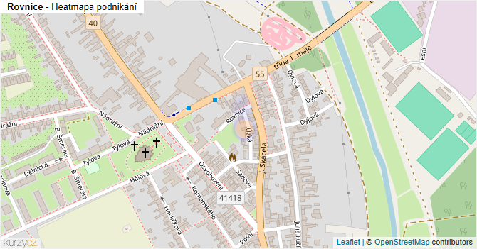 Rovnice - mapa podnikání