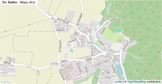 Do Statku - mapa ulice