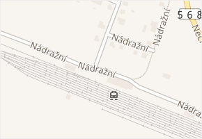Nádražní v obci Březno - mapa ulice
