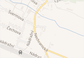 Nechranická v obci Březno - mapa ulice