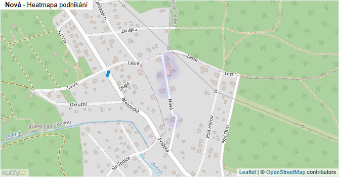 Nová - mapa podnikání