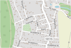 V Kopci v obci Březová-Oleško - mapa ulice