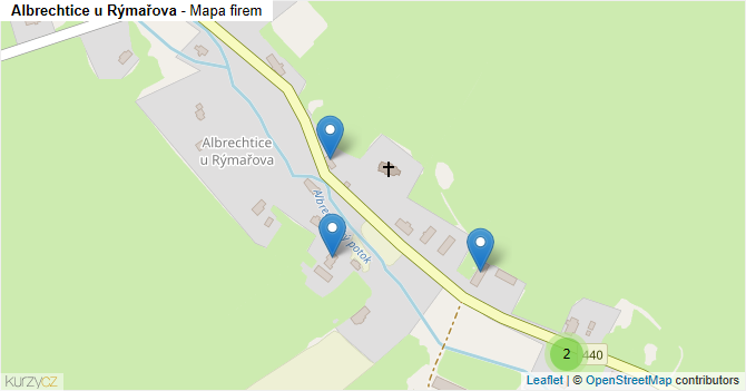 Albrechtice u Rýmařova - mapa firem