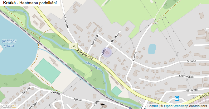 Krátká - mapa podnikání