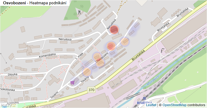 Osvobození - mapa podnikání