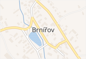 Brnířov v obci Brnířov - mapa části obce