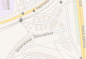 Adamcova v obci Brno - mapa ulice
