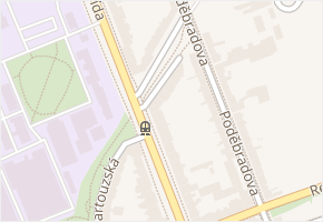 Antonína Macka v obci Brno - mapa ulice