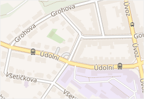 bratří Čapků v obci Brno - mapa ulice