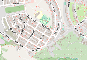 Brno-Bystrc, Kavčí 1292/6 v obci Brno - mapa ulice