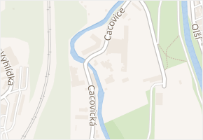 Cacovice v obci Brno - mapa ulice