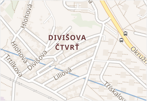 Čekanková v obci Brno - mapa ulice