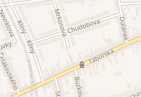 Chudobova v obci Brno - mapa ulice