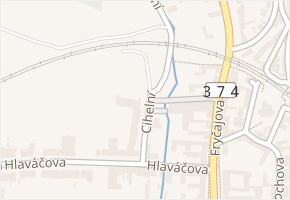 Cihelní v obci Brno - mapa ulice