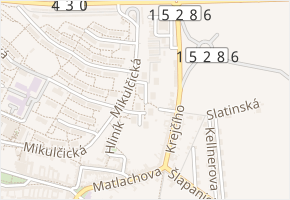 Dolní v obci Brno - mapa ulice