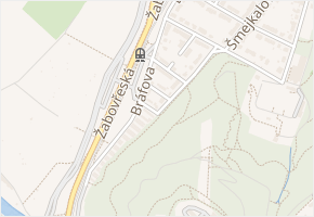 Drnovická v obci Brno - mapa ulice
