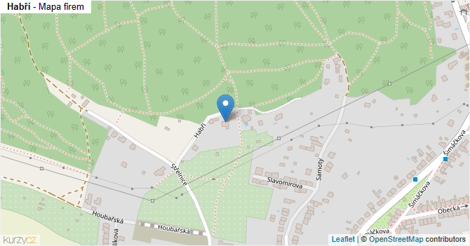 Habří - mapa firem