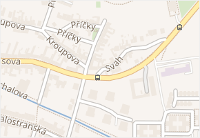 Hermannova v obci Brno - mapa ulice