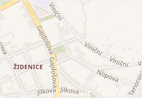 Hrozňatova v obci Brno - mapa ulice