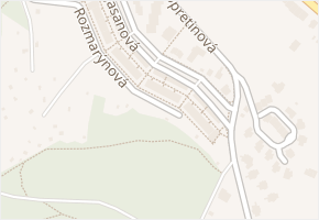 Jasanová v obci Brno - mapa ulice