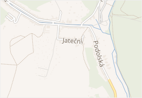 Jateční v obci Brno - mapa ulice