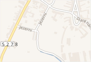 Jezerní v obci Brno - mapa ulice