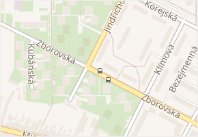 Jindřichova v obci Brno - mapa ulice