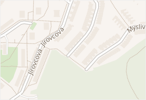 Jírovcova v obci Brno - mapa ulice