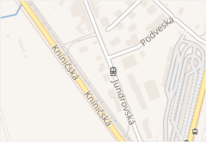 Jundrovská v obci Brno - mapa ulice
