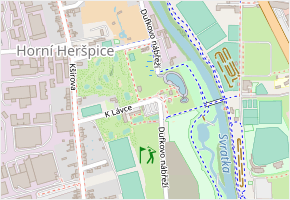 K Lávce v obci Brno - mapa ulice