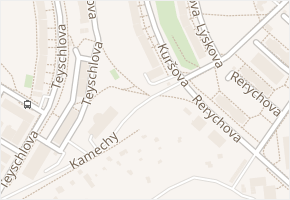 Kamechy v obci Brno - mapa ulice
