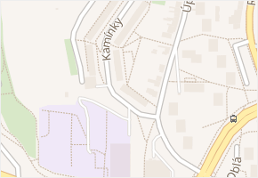 Kamínky v obci Brno - mapa ulice