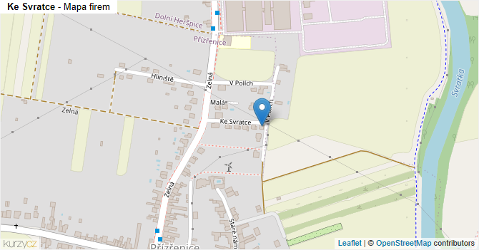 Ke Svratce - mapa firem