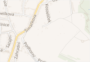 Kniesova v obci Brno - mapa ulice