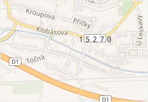 Máchalova v obci Brno - mapa ulice