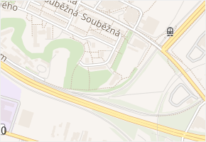Marie Kudeříkové v obci Brno - mapa ulice