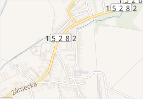 Na mlatech v obci Brno - mapa ulice